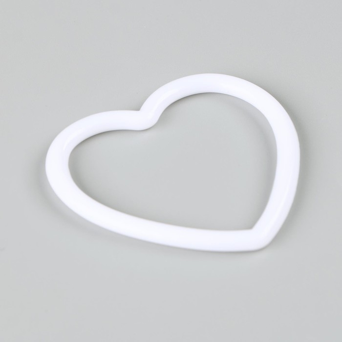 Основа для изготовления ловца снов «Сердце», набор 20 шт., размер 1 шт. — 6 × 6 × 0,45 см