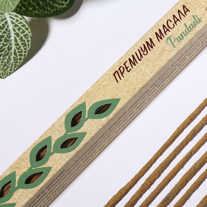 Благовония Благовония "Премиум Масала Пандади", 20 палочек в упаковке