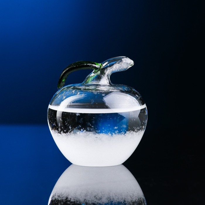 Барометр - штормгласс Барометр - штормгласс "Яблоко" 6х5см