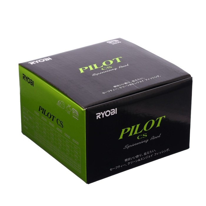 Катушка Pilot CS 2500 RYOBI, 6+1 подшипник, 5.1:1 Катушка Pilot CS 2500 RYOBI, 6+1 подшипник, 5.1:1