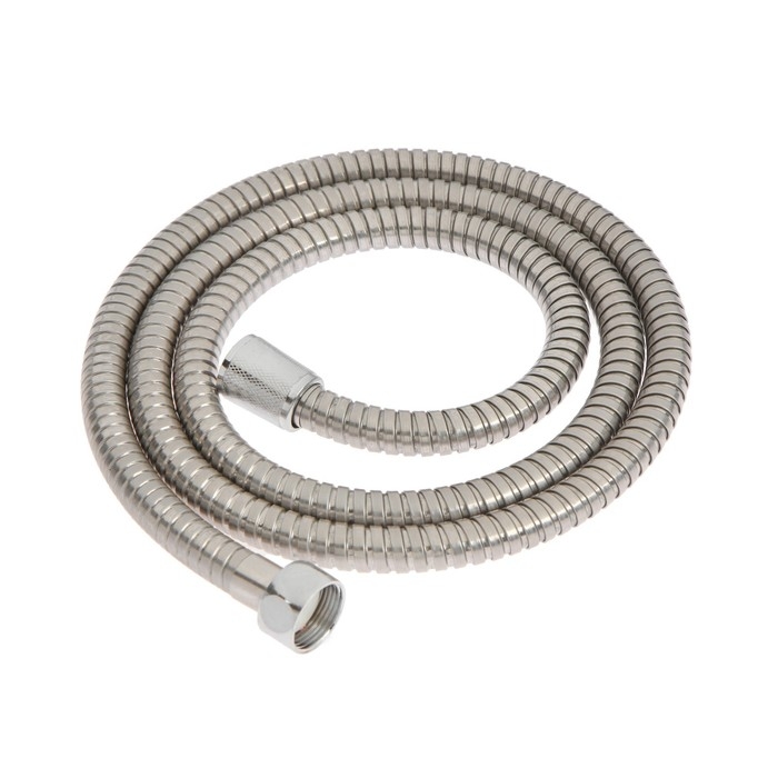 Душевой шланг  Душевой шланг "Центр Сантехники", 150 см, конусная гайка, рус/имп, нержавеющая сталь