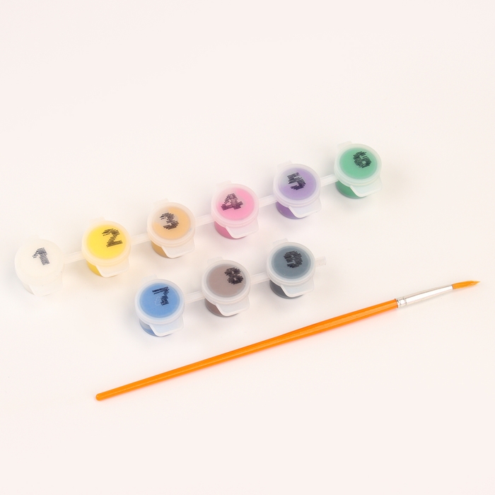 Картина по номерам «Фея снов», 20 × 20, на холсте, с подрамником