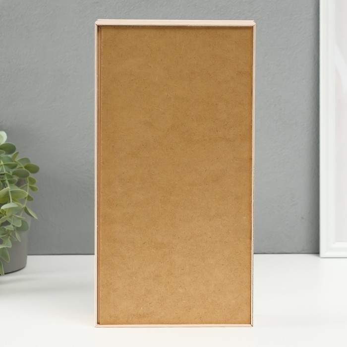 Ключница Ключница "Пять перьев" молочный дуб 16х31 см МИКС