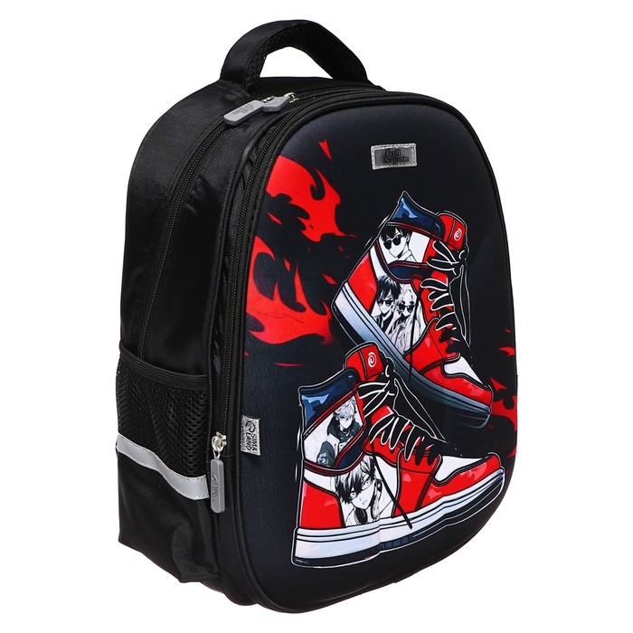 Рюкзак каркасный Calligrata  Рюкзак каркасный Calligrata "Кроссовки", 39х30х14 см, для мальчика