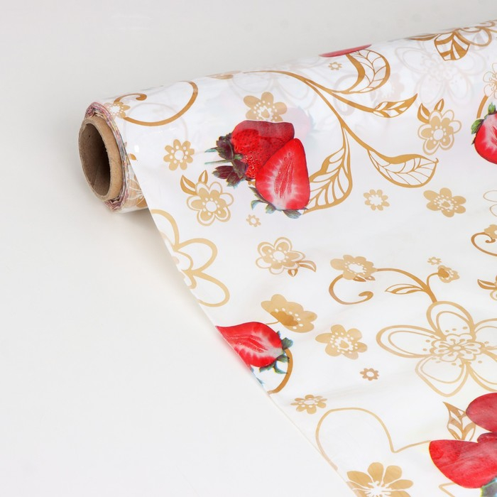 Клеёнка на стол Доляна, ширина 137 см, толщина 0,07 мм, рулон 30 метров Клеёнка на стол Доляна, ширина 137 см, толщина 0,07 мм, рулон 30 метров