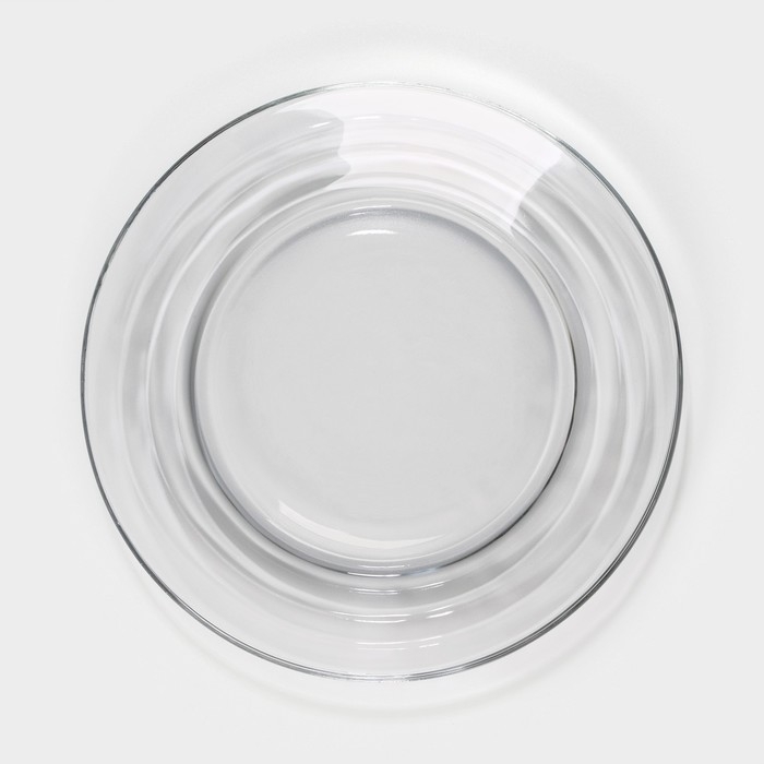 Набор стеклянных тарелок DORSA, d=19 см, 6 шт Набор стеклянных тарелок DORSA, d=19 см, 6 шт