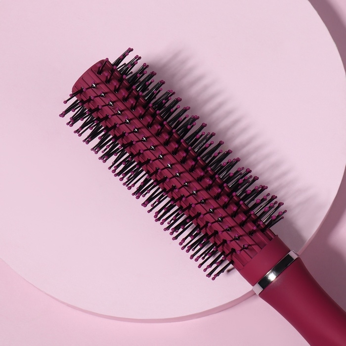 Брашинг, прорезиненная ручка, d = 1,8/4 × 22,5 см, цвет фиолетовый Брашинг, прорезиненная ручка, d = 1,8/4 × 22,5 см, цвет фиолетовый