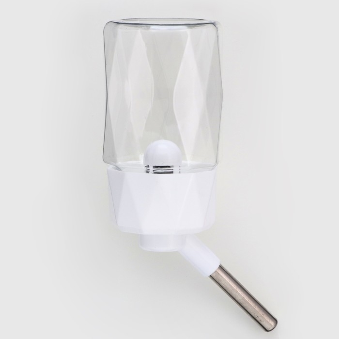 Поилка для грызунов, 250 мл, крепление-пружинка, белая Поилка для грызунов, 250 мл, крепление-пружинка, белая