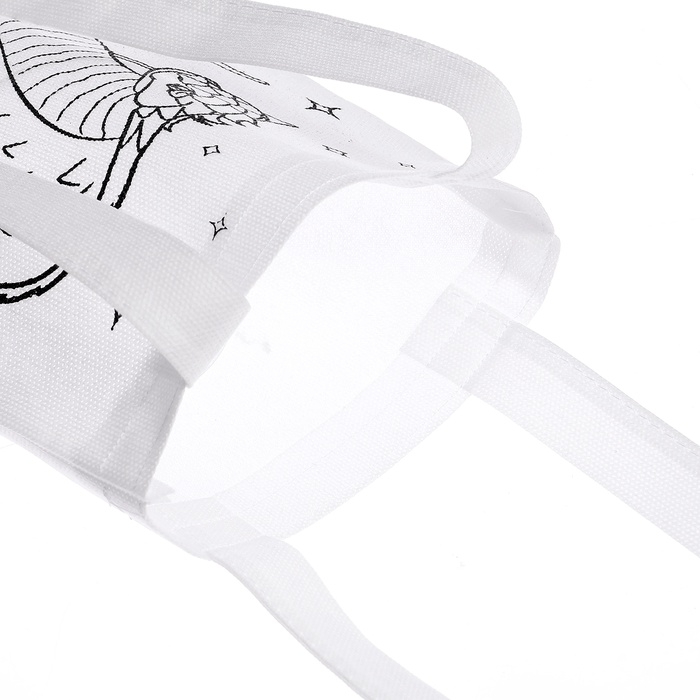 Новый год! Сумка-шопер раскраска «Змея», фэнтези Новый год! Сумка-шопер раскраска «Змея», фэнтези