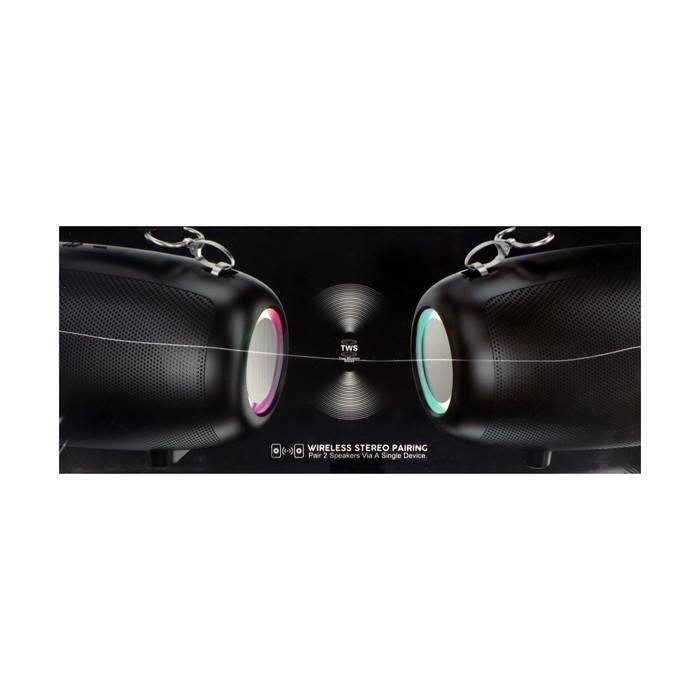 Портативная колонка Borofone модель BP13,10 Вт,1500 мАч,BT5.3,TFcard,USB,AUX,FM-радио,чёрная