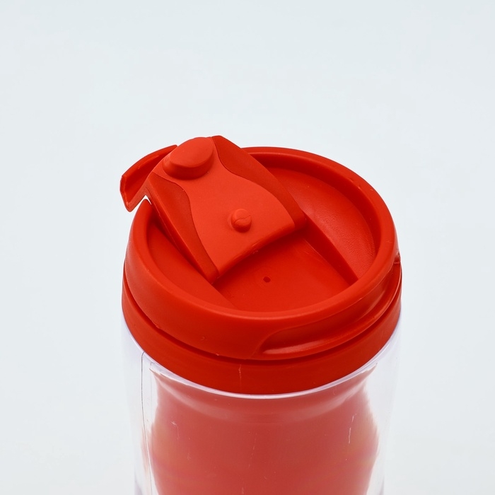 Термостакан «Вид 6», 350 мл, красный