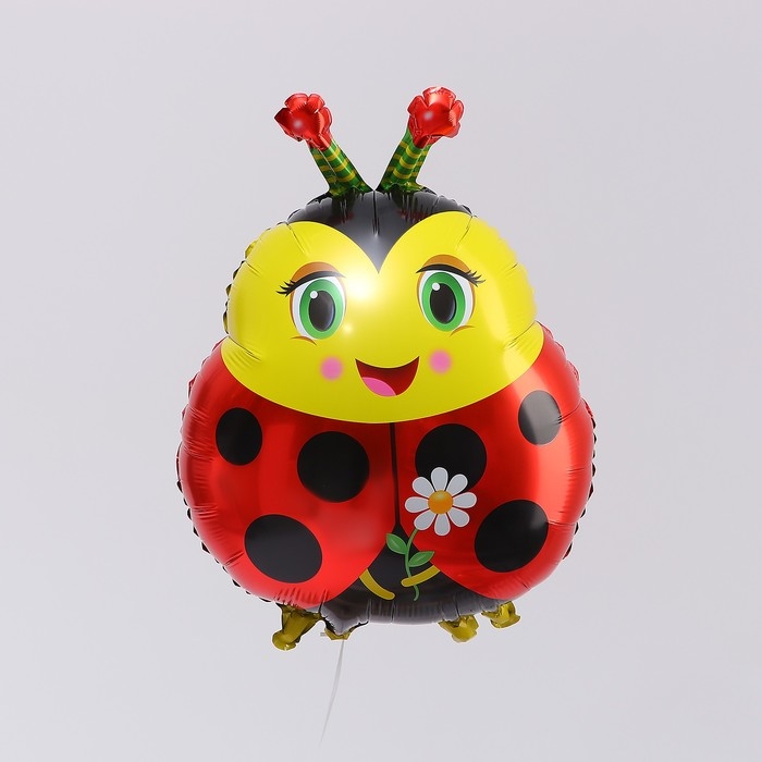 Шар фольгированный 28" &laquo;Божья коровка&raquo;