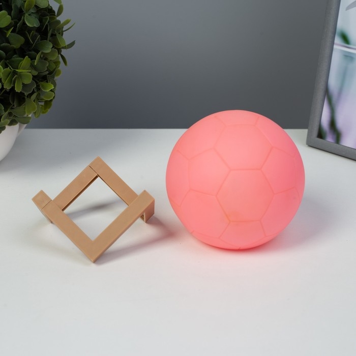 Ночник Ночник "Мячик" LED МИКС от батареек 3xLR44 белый 10х10х10 см RISALUX