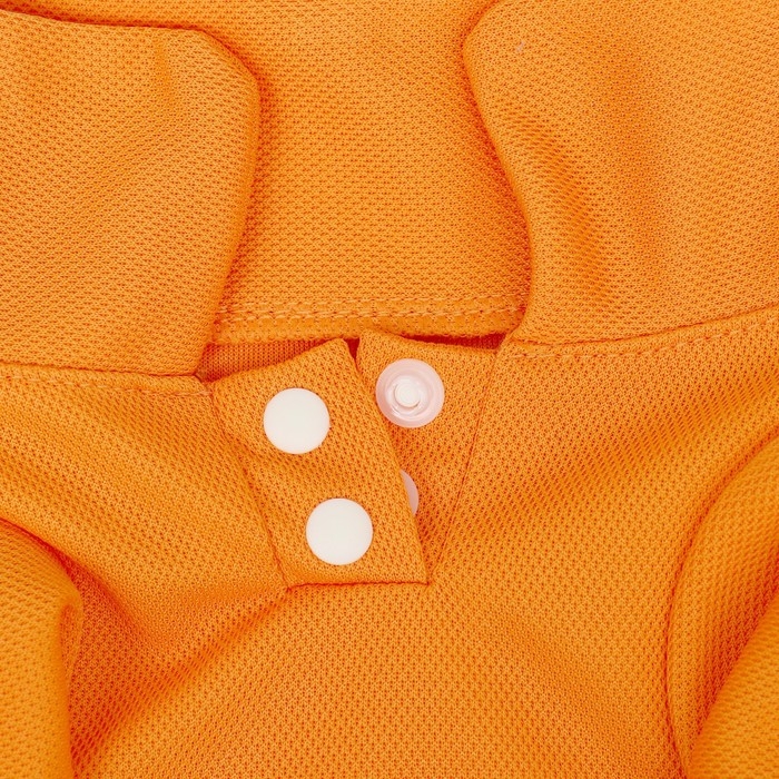 Футболка-поло для животных, XL (ДС 40, ОГ 50, ОШ 33 см), оранжевая Футболка-поло для животных, XL (ДС 40, ОГ 50, ОШ 33 см), оранжевая