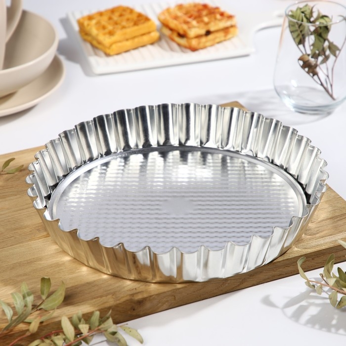 Форма для выпечки &laquo;Классика&raquo;, 28&times;4,5 см, съёмное дно