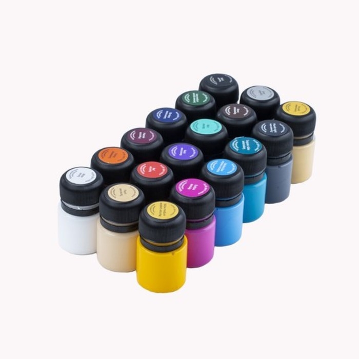 Краска акриловая, набор 18 цветов х 20 мл, ЗХК Decola Shine, глянцевые, 29412149 Краска акриловая, набор 18 цветов х 20 мл, ЗХК Decola Shine, глянцевые, 29412149