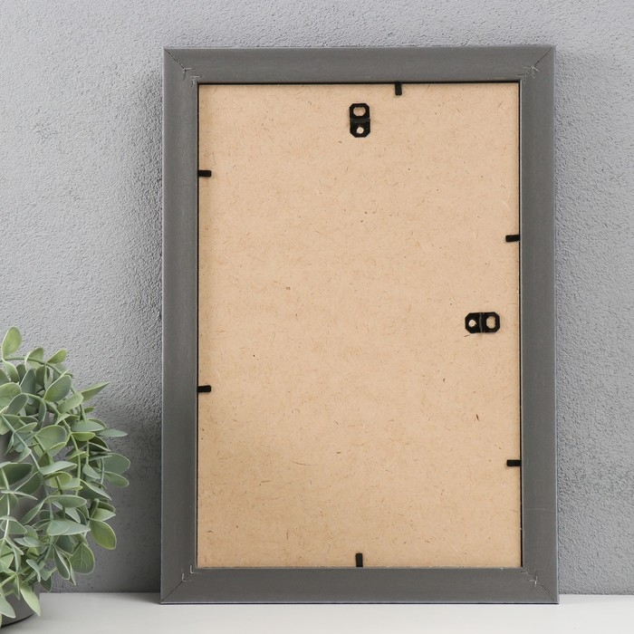 Фоторамка пластик Фоторамка пластик "МИРАМ" 20х30 см тёмный орех (пластиковый экран)