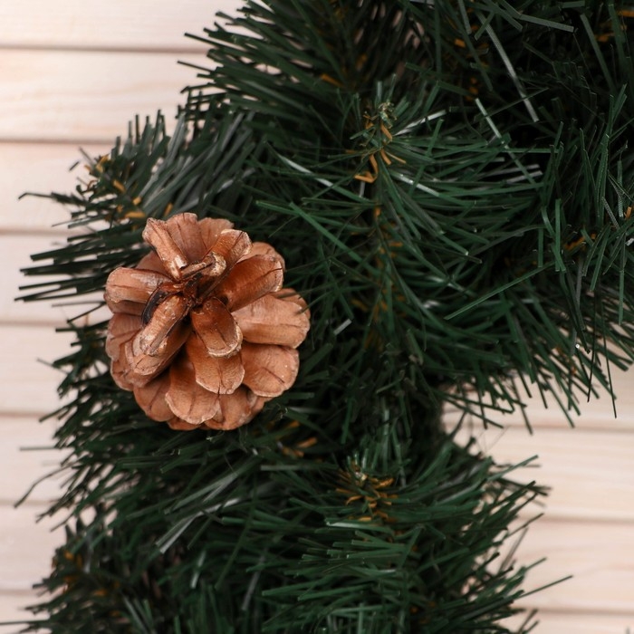 Новогодний венок  Новогодний венок "Крымский"   с шишками 45см