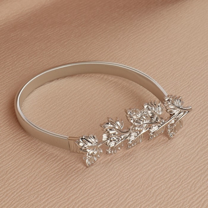 Подхват для штор «Ветвь», 8 × 2,5 см, 23,5 см, цвет серебряный Подхват для штор «Ветвь», 8 × 2,5 см, 23,5 см, цвет серебряный