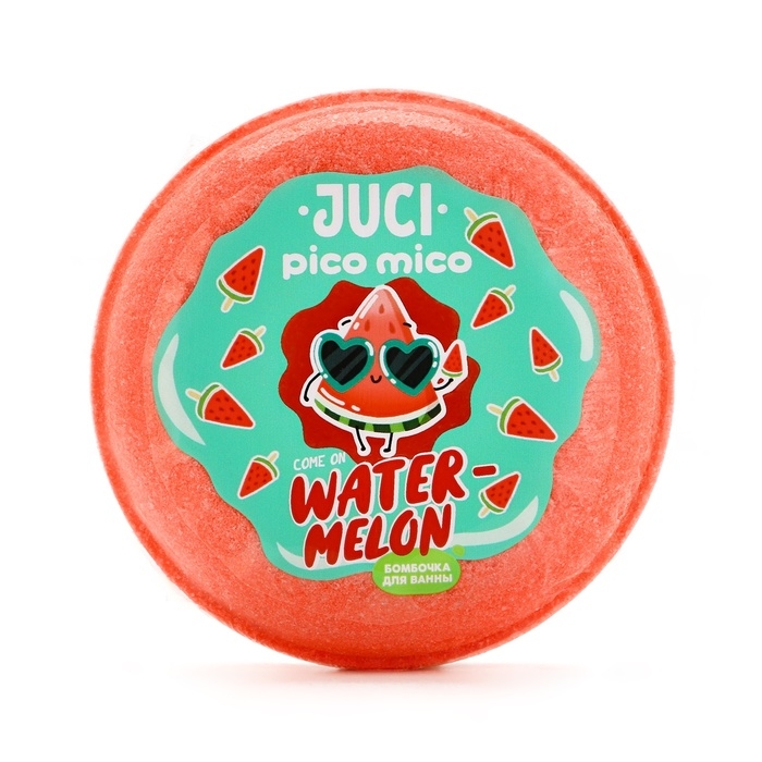 Бомбочка для ванны Water Melon, 120 г, аромат арбуза, PICO MICO Бомбочка для ванны Water Melon, 120 г, аромат арбуза, PICO MICO