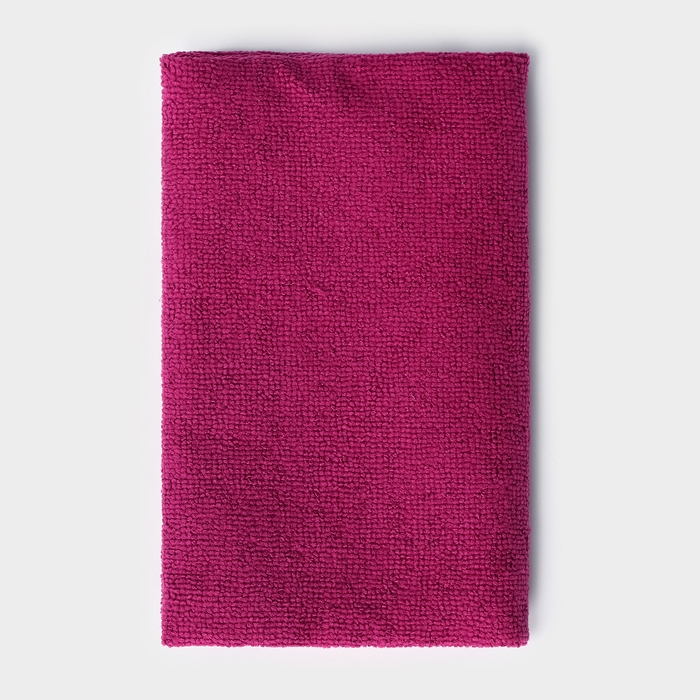 Тряпка для пола Доляна, 220 г/м², 50×60 см, микрофибра, с оверлоком, цвет МИКС Тряпка для пола Доляна, 220 г/м², 50×60 см, микрофибра, с оверлоком, цвет МИКС