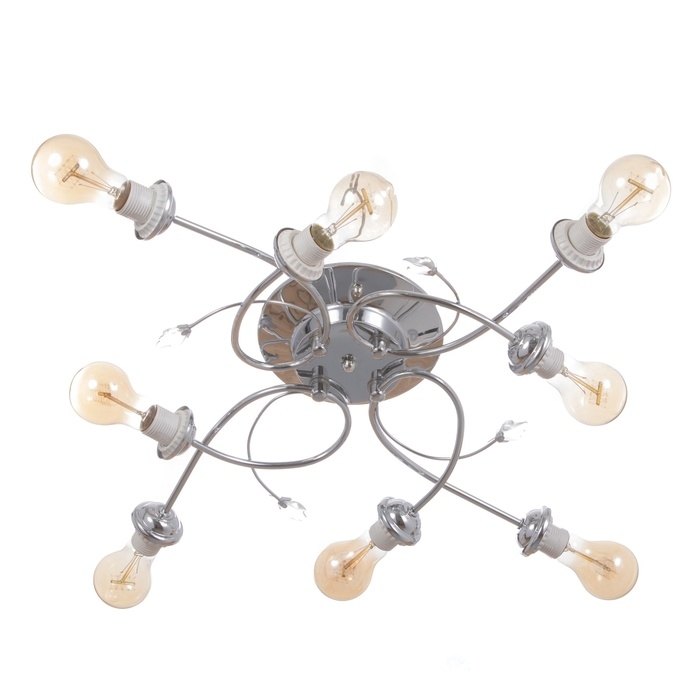 Люстра Люстра "Аннета" бп 8х40Вт Е27 Хром МОДЕЛЬ: 2800087