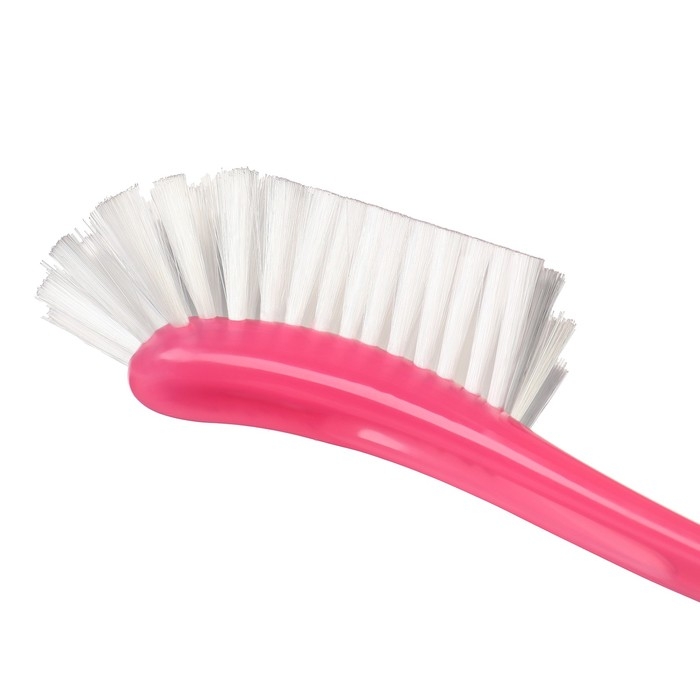 Ёршик для бутылочек и сосок, цвет розовый, 25х9см, Крошка Я Ёршик для бутылочек и сосок, цвет розовый, 25х9см, Крошка Я