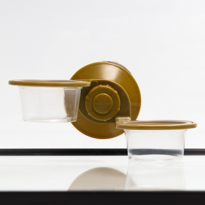 Кормушка NomoyPet для террариума на присосках, 12,5 х 2,5 х 6,5 см Кормушка NomoyPet для террариума на присосках, 12,5 х 2,5 х 6,5 см