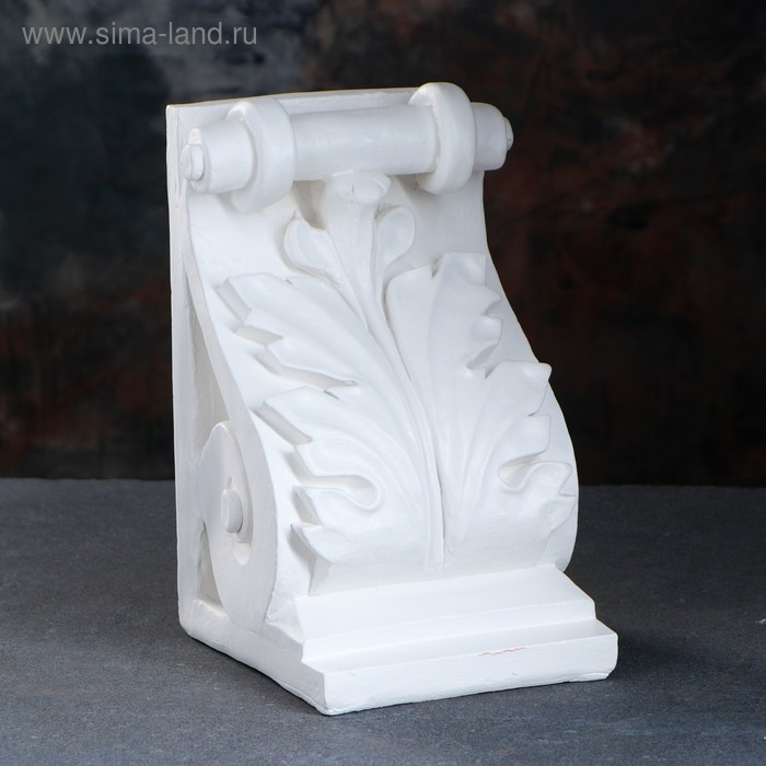 Держатель-подставка для книг  Держатель-подставка для книг "Абстракция", 25см, белый