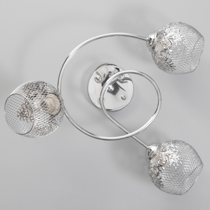 Люстра Люстра "Элти" 3хЕ27 40Вт хром 50х50х23 см