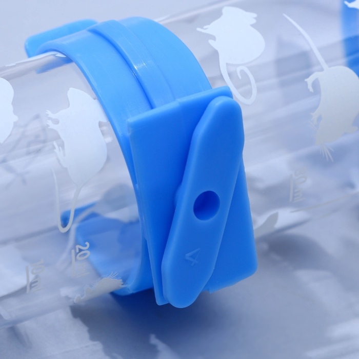 Поилка для грызунов 125 мл, 12,5 Х 4,5 см, микс цветов Поилка для грызунов 125 мл, 12,5 Х 4,5 см, микс цветов