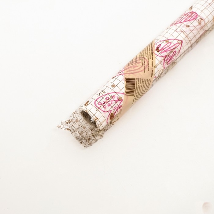 Бумага силиконизированная «Сердца пурпурные», для выпечки, 0,38 х 5 м Бумага силиконизированная «Сердца пурпурные», для выпечки, 0,38 х 5 м