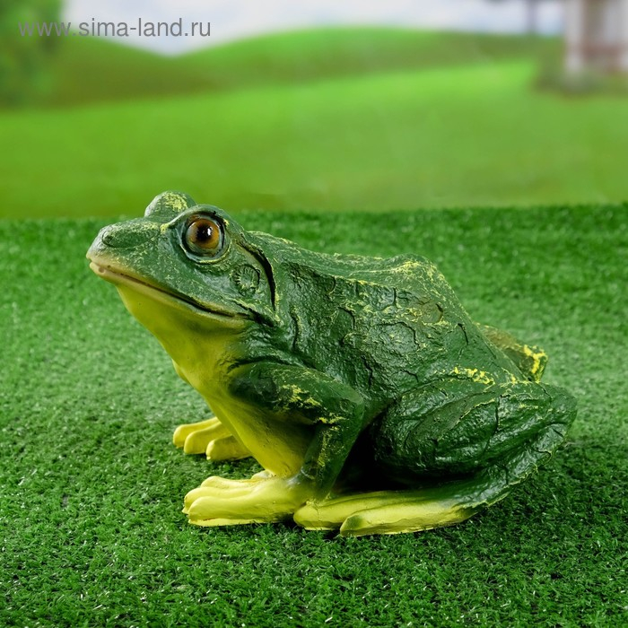Садовая фигура  Садовая фигура "Лягушка" 22х18х15см