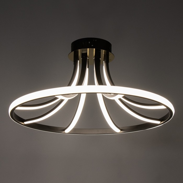 Светильник Светильник "Арнис" LED 90Вт 3000-6000К черный 50х50х20 см BayerLux