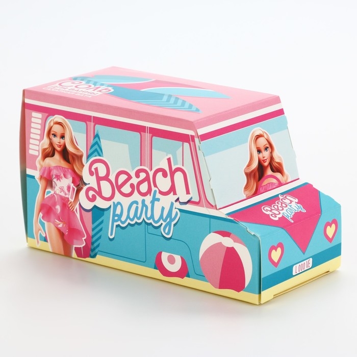 Соль для ванны Beach party, 400 г, аромат сахарной ваты, BEAUTY FOX Соль для ванны Beach party, 400 г, аромат сахарной ваты, BEAUTY FOX