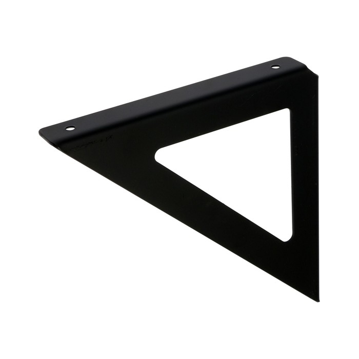 Кронштейн DELТА, мод.1, 195х195, 2 шт, цвет черный Кронштейн DELТА, мод.1, 195х195, 2 шт, цвет черный