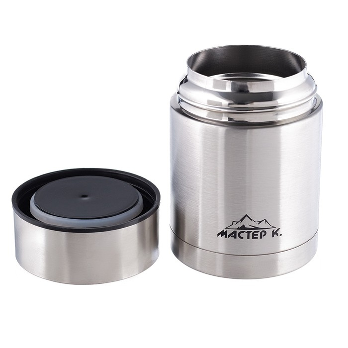 Термос для еды с широким горлом "Мастер К.", 450 мл, 6 ч, 9 х 13.3 см