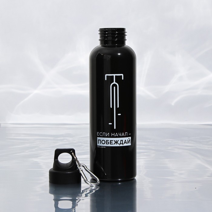Бутылка для воды «Побеждай», 600 мл Бутылка для воды «Побеждай», 600 мл
