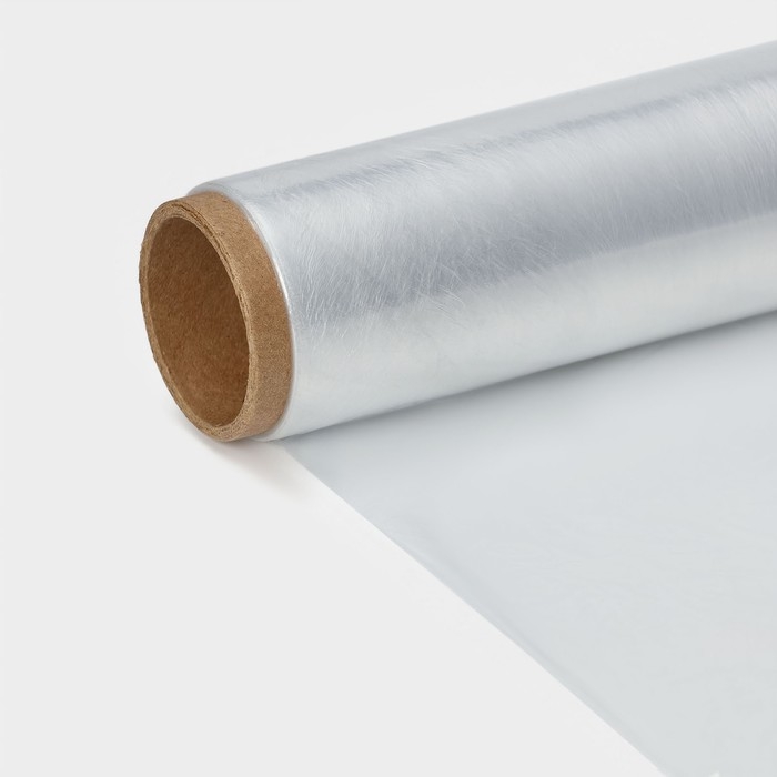 Плёнка пищевая Доляна, 45 см × 100 м, 8 мкм, цвет белый Плёнка пищевая Доляна, 45 см × 100 м, 8 мкм, цвет белый