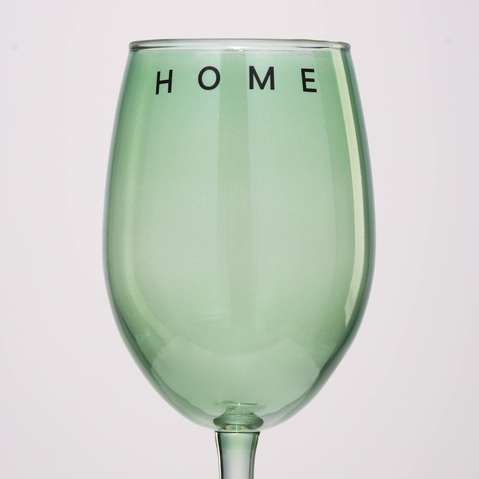 Бокал для вина «Home», 360 мл, зеленый Бокал для вина «Home», 360 мл, зеленый