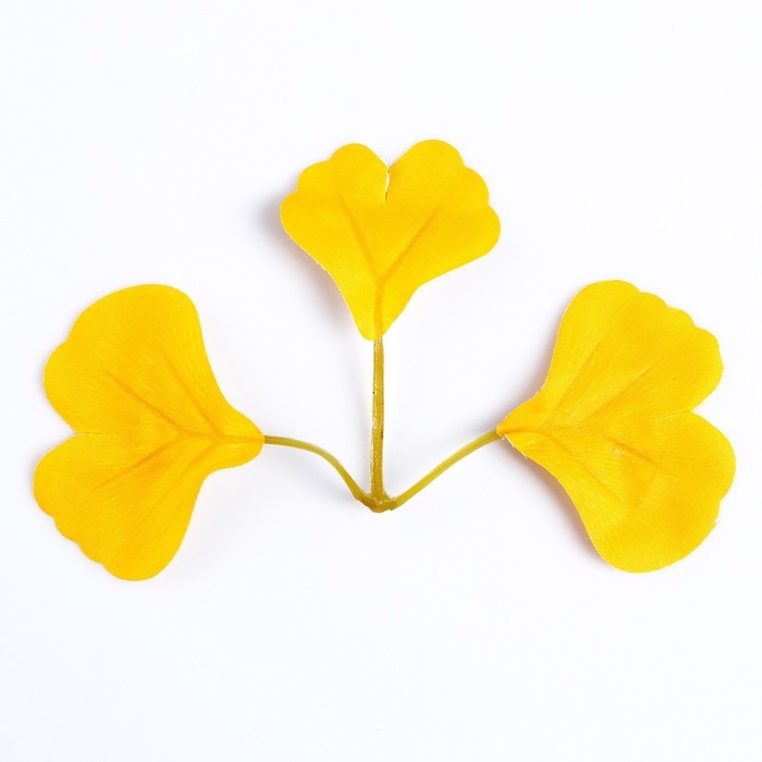 Декор для творчества &laquo;Листья № 13&raquo; набор 4 шт., размер 1 шт. &mdash; 6 &times; 5 см