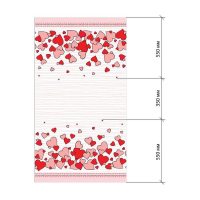 Скатерть "Этель" Cat's love 149х180см, 100% хлопок, саржа 190 г/м2