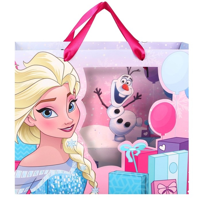 Пакет подарочный, 31х26х11 см, упаковка, Холодное сердце Пакет подарочный, 31х26х11 см, упаковка, Холодное сердце