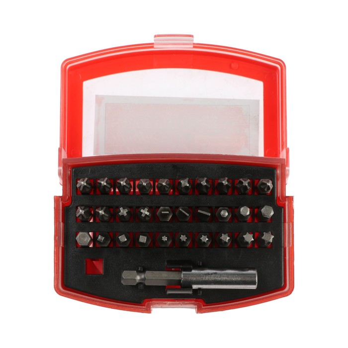 Набор бит ТУНДРА, PH-SL-PZ-Hex-Torx, 31 предмета Набор бит ТУНДРА, PH-SL-PZ-Hex-Torx, 31 предмета