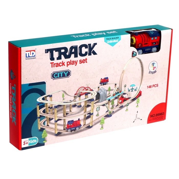 Железная дорога «Город», работает от батареек Железная дорога «Город», работает от батареек