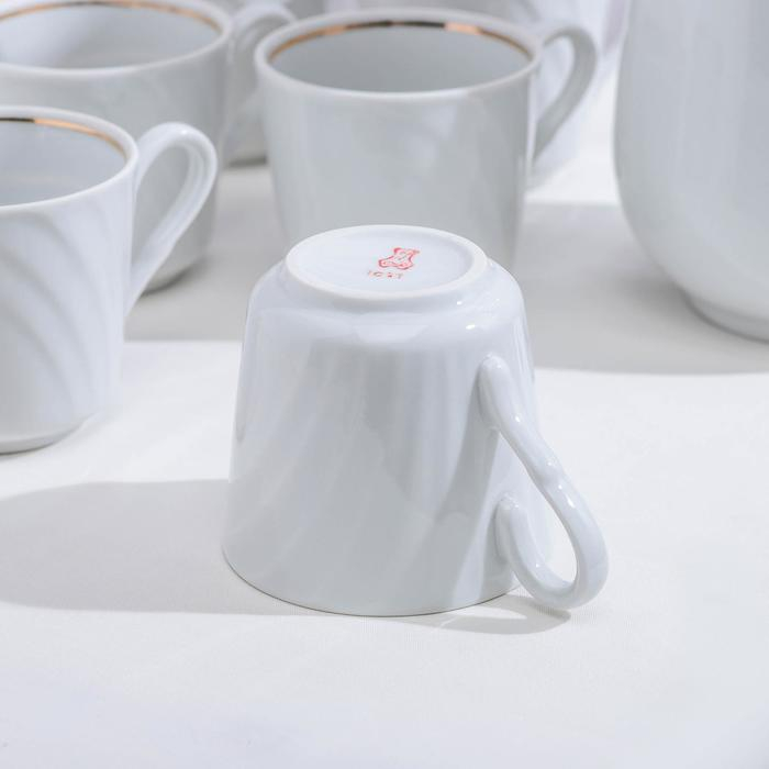 Набор питьевой фарфоровый «Бельё», 8 предметов Набор питьевой фарфоровый «Бельё», 8 предметов