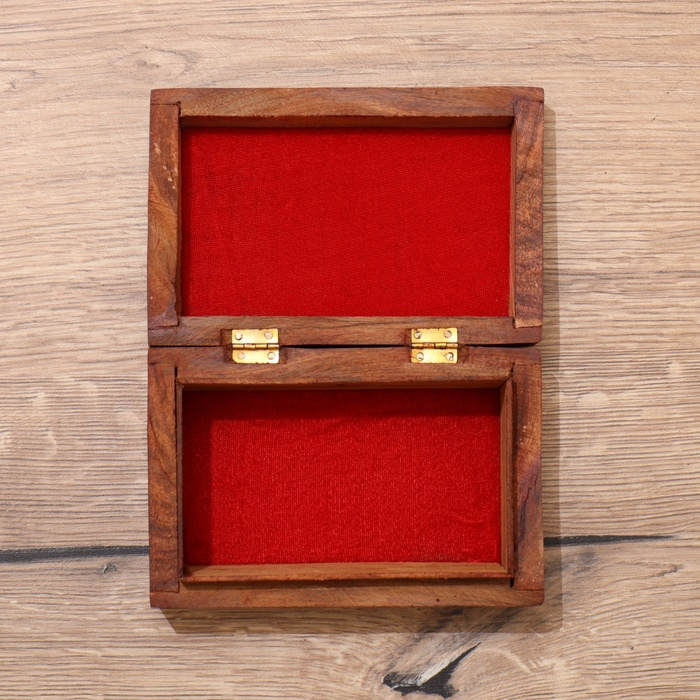 Шкатулка дерево "Муза" 15х10х6