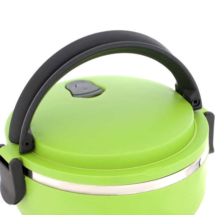 Ланч-бокс Ланч-бокс "Доляна", 800 мл, 13 х 16 см, салатовый