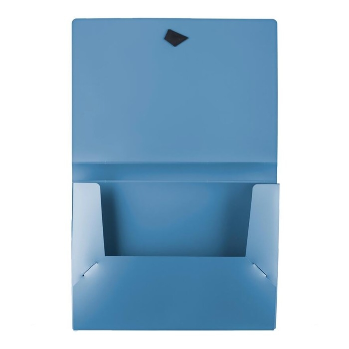 Папка на резинке А4, 800 мкм, Calligrata TOP  Папка на резинке А4, 800 мкм, Calligrata TOP "Mistral", корешок 40 мм, до 300 листов, синий металлик