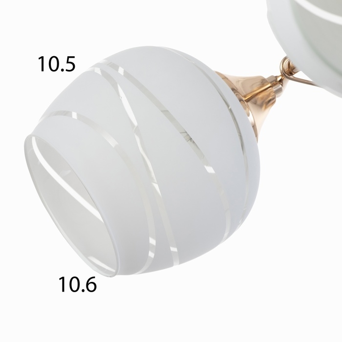 Люстра Люстра "Рафаэль" 5х60Вт Е27 Золото 61х61х22,5см